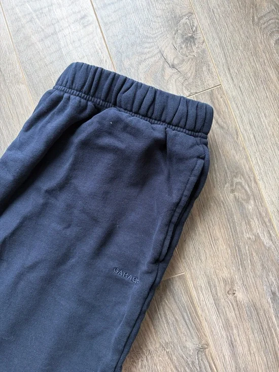 Garage Navy Drawstring Sweatpants - Picture 3 of 6